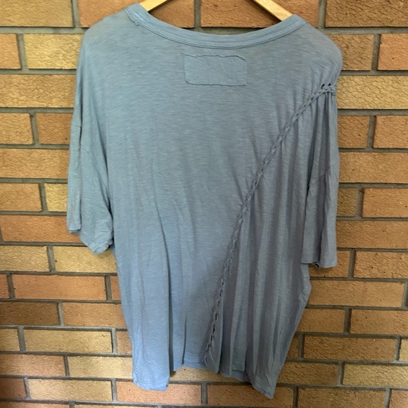 NWT Free People Moonlit Midi Rock Crystal Oversized T Shirt Size Small - Picture 5 of 8